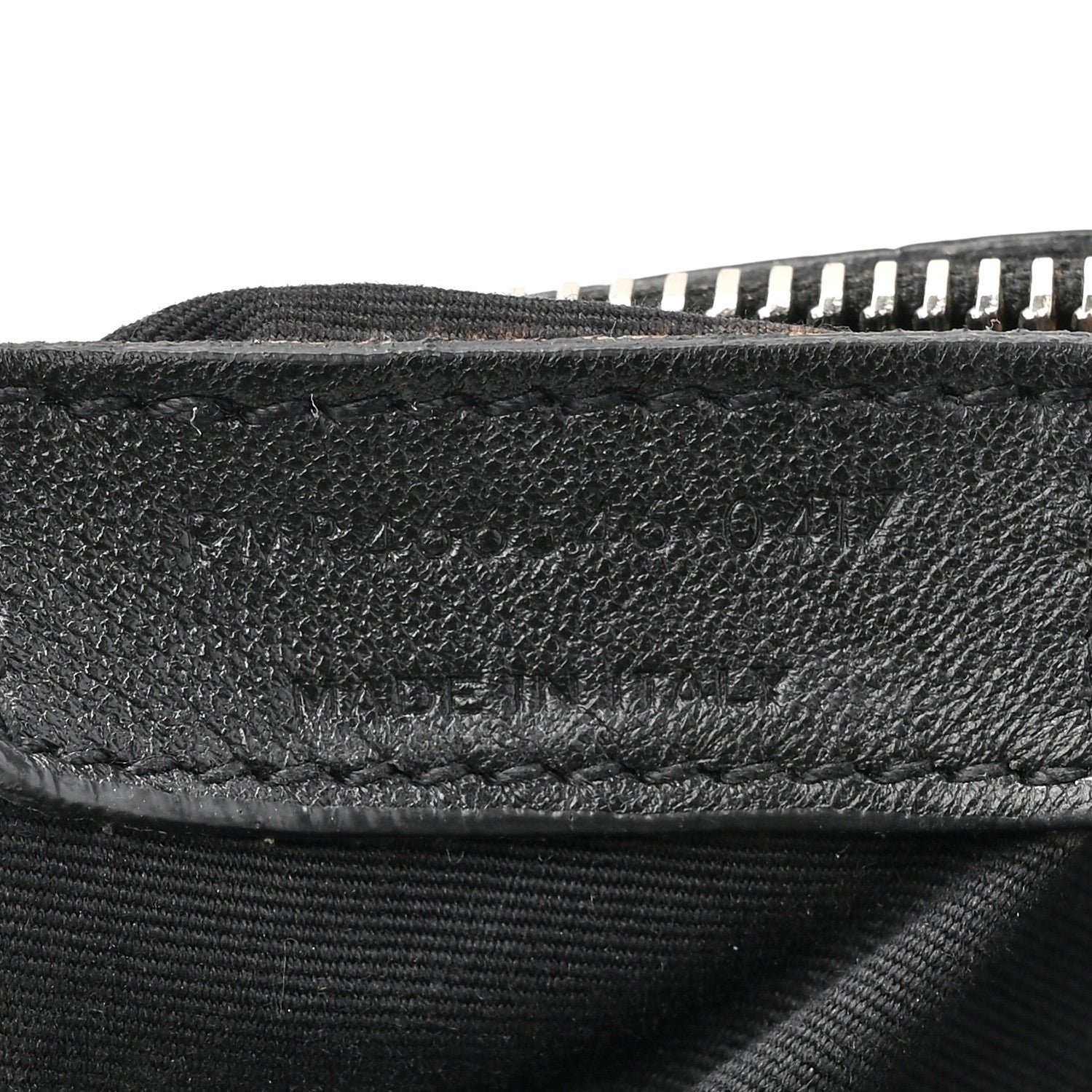 Saint Laurent Calfskin Crocodile Embossed Small Sac de Jour Black 7 of 20