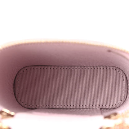 Chanel Caviar Quilted Small Vertical Coco Beauty Vanity Case With Chain Light Pink 5 of 11