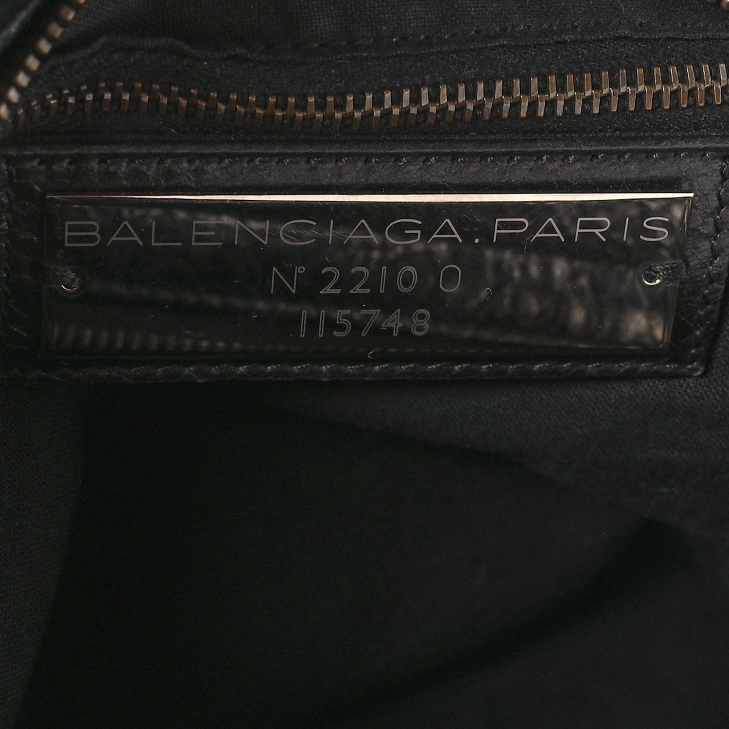 Balenciaga Agneau Classic Hardware City Black 7 of 11