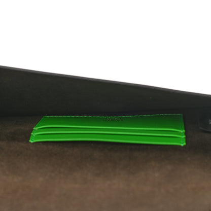 Fendi Vitello King Mini Flat Baguette Tomatillo 4 of 12
