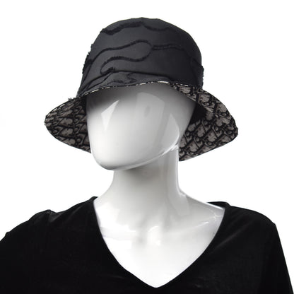Christian Dior Camouflage Logo Bucket Hat 58 Black 2 of 7
