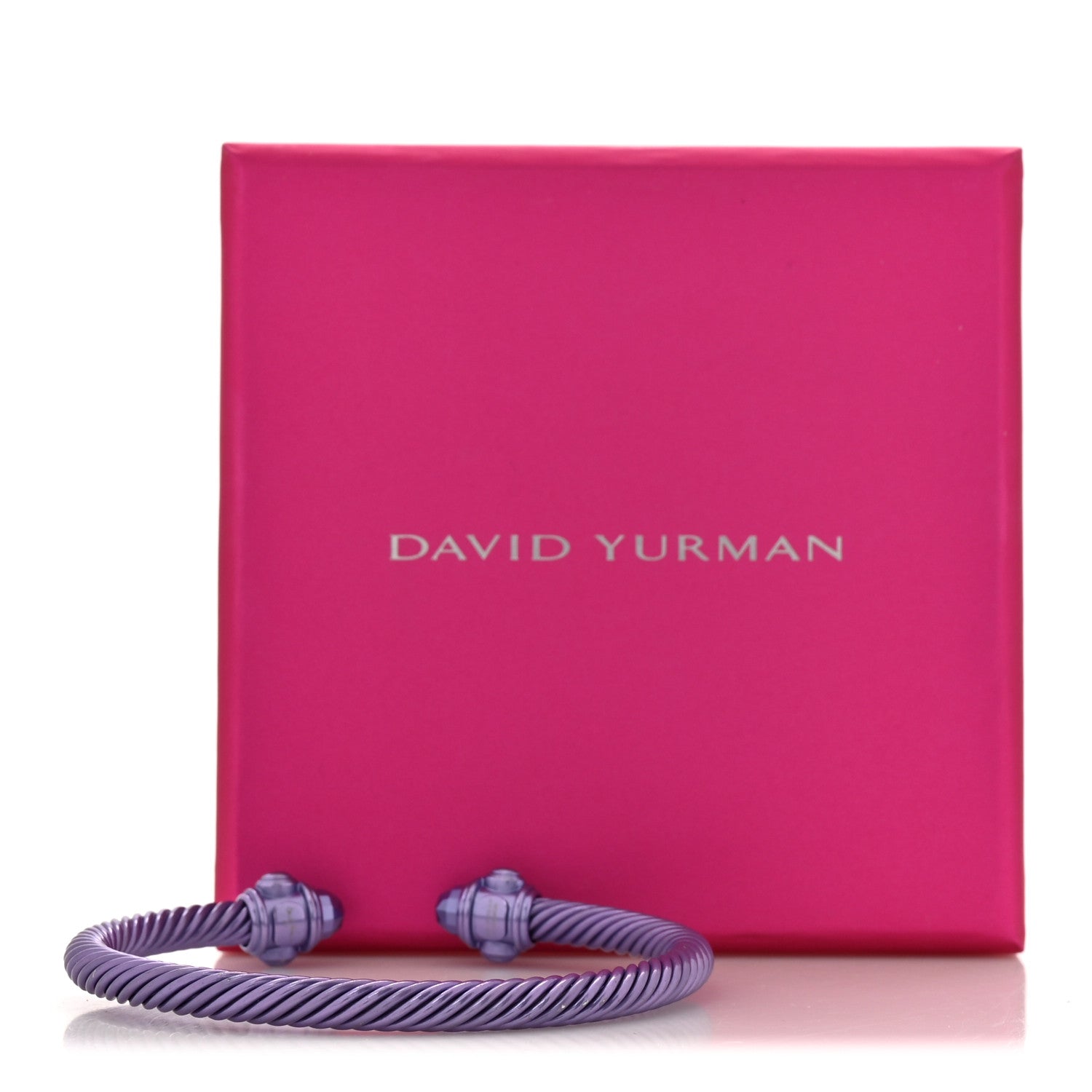 David Yurman Aluminum 5mm Renaissance Bracelet Lavender 5 of 5