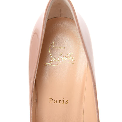 Christian Louboutin Patent So Kate 120 Pumps 40 Nude 7 of 9