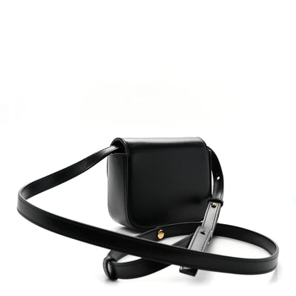 Celine Shiny Calfskin Mini Triomphe Black 3 of 9