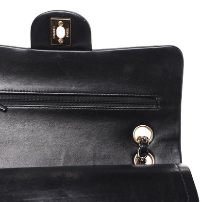 Chanel Lambskin Quilted Small Double Flap Black 8 of 18
