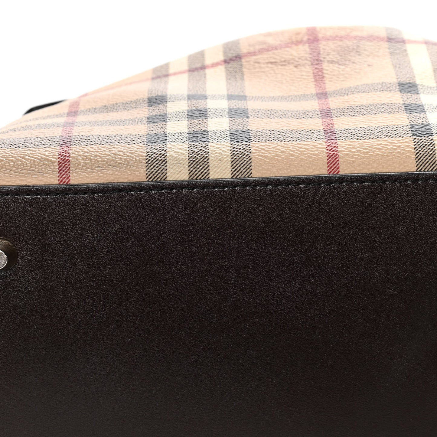 Haymarket Check Thornley Satchel Chocolate