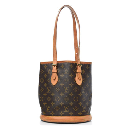 Louis Vuitton Monogram Petit Bucket 23 1 of 12