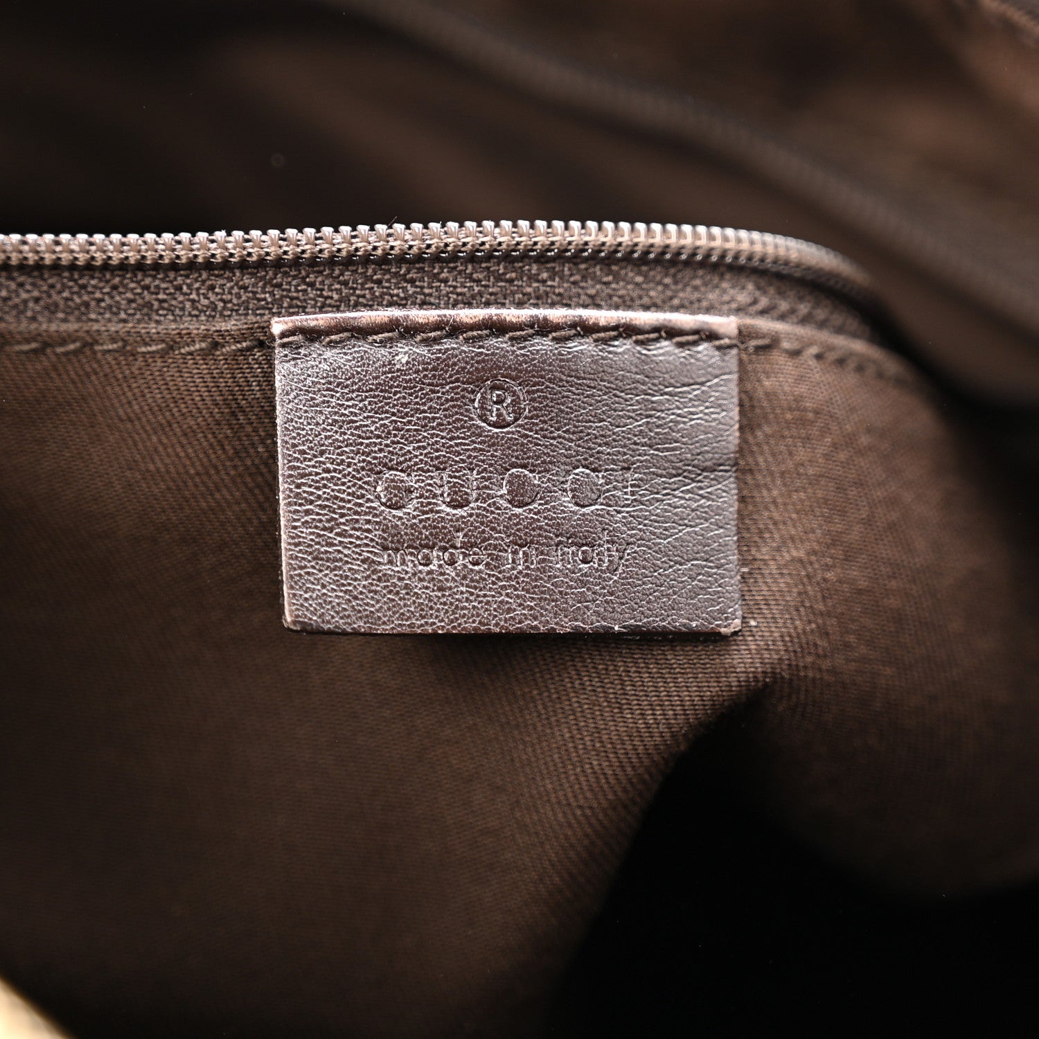 Gucci Monogram Large D Gold Hobo Dark Brown 6 of 17