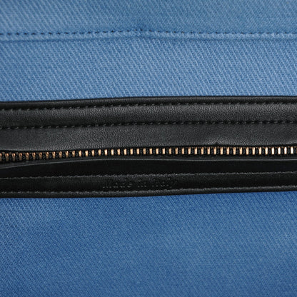 Celine Cotton Canvas Medium Phantom Luggage Blue 7 of 9