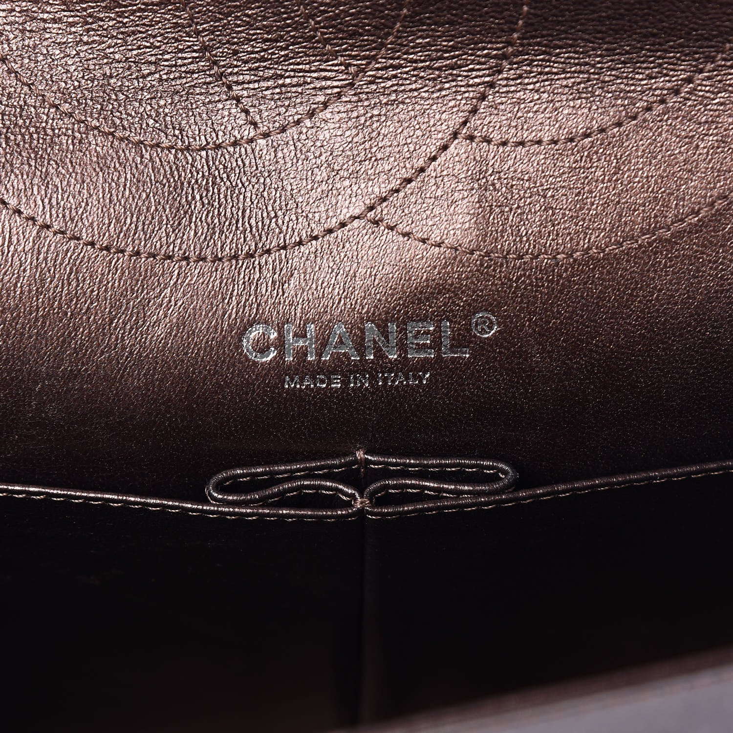 Chanel Metallic Aged Calfskin Quilted 2.55 Reissue 227 Flap Bronze 6 of 23