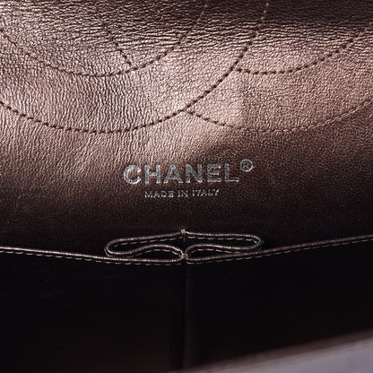 Chanel Metallic Aged Calfskin Quilted 2.55 Reissue 227 Flap Bronze 6 of 23
