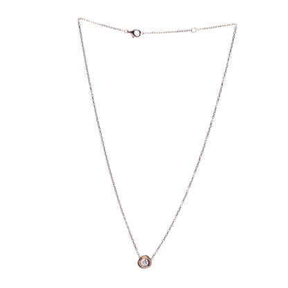 Cartier 18K Pink White Yellow Gold Diamond Trinity De Cartier Pendant Necklace 3 of 5