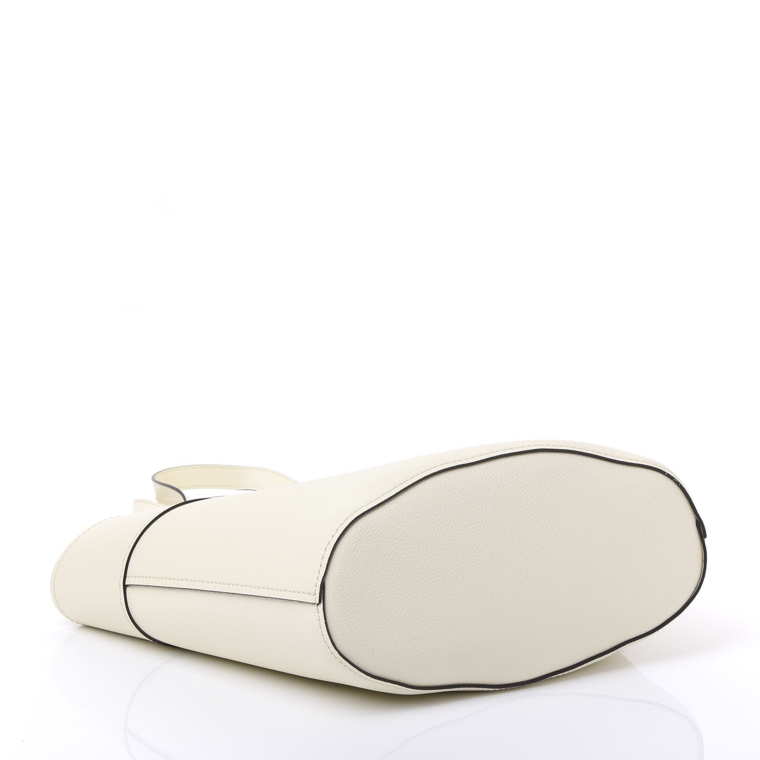 Chloe Smooth Grained Calfskin Small Aby Tote White 3 of 8