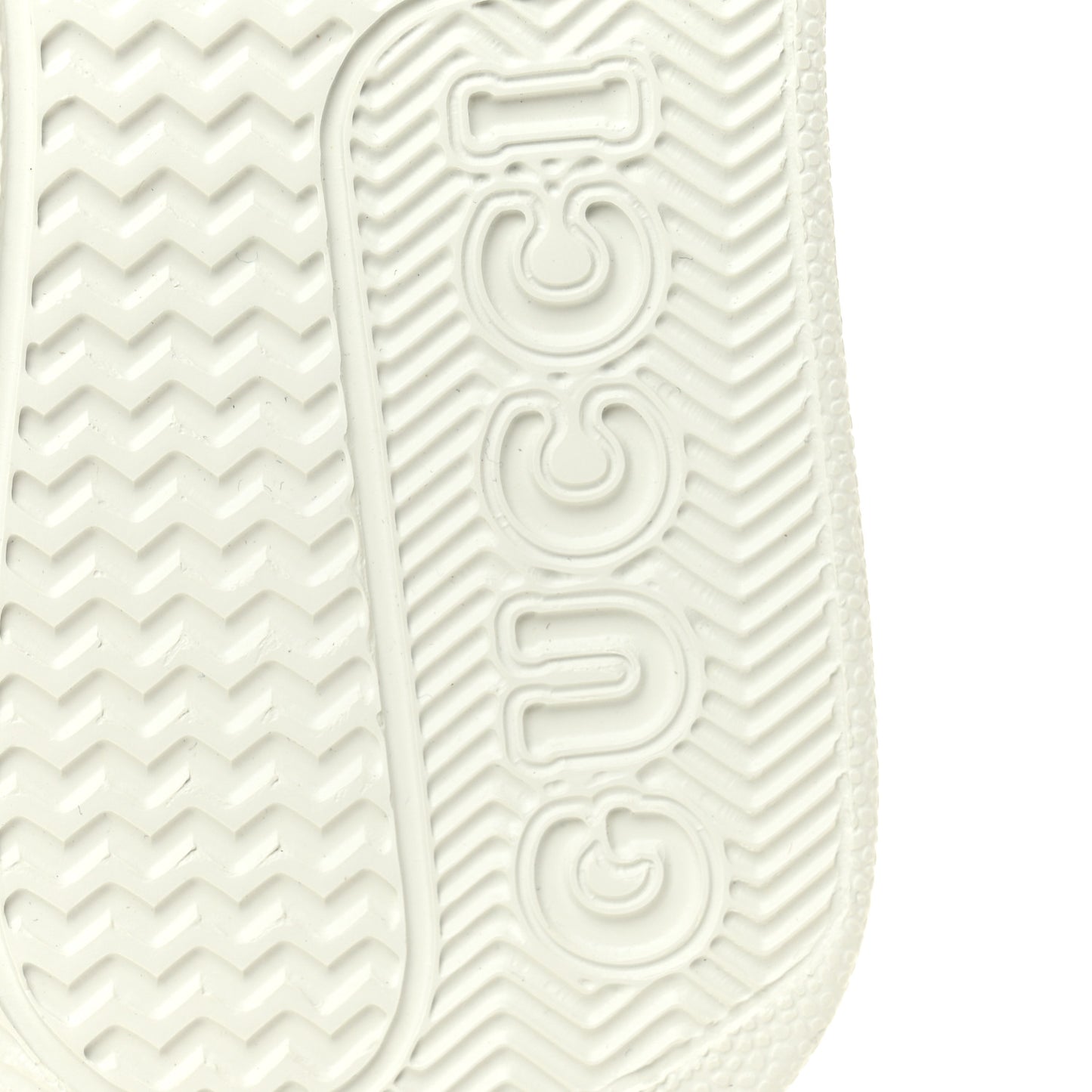 Calfskin GG Tennis Embossed Perforated Womens Platform 55mm Sneakers 35.5 Great White