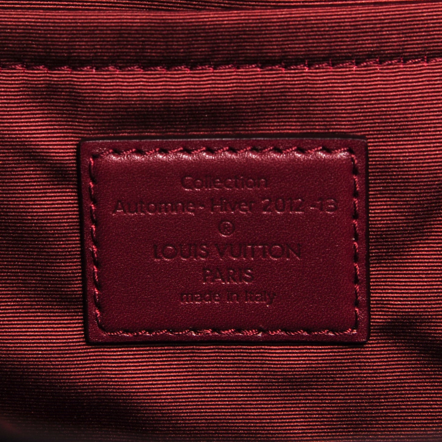 Sequin Monogram Sunshine Express Speedy Burgundy