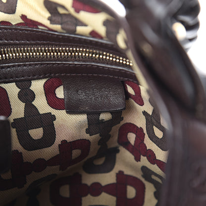 Gucci Guccissima Small Pelham Shoulder Bag Chocolate 5 of 8