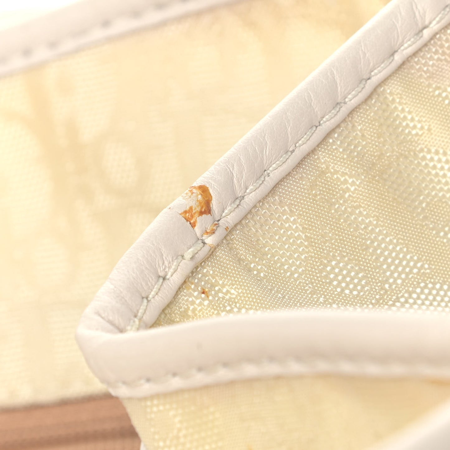 Monogram Tote White