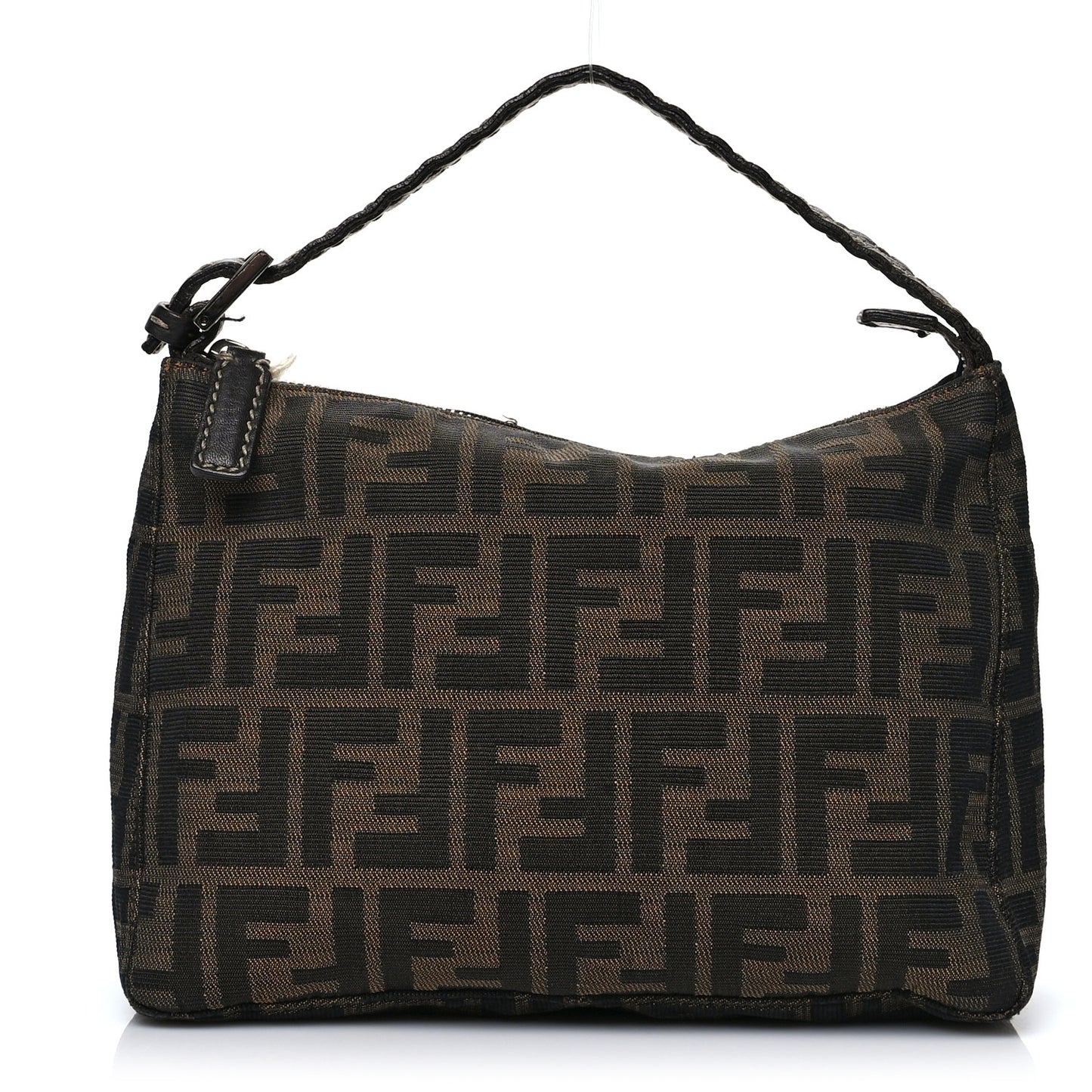Zucca Cuoio Romano Selleria Mini Pochette Tobacco Moro