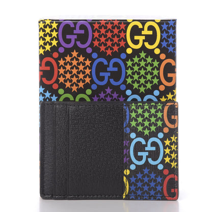 Gucci GG Supreme Monogram Psychedelic Card Holder Black 7 of 7