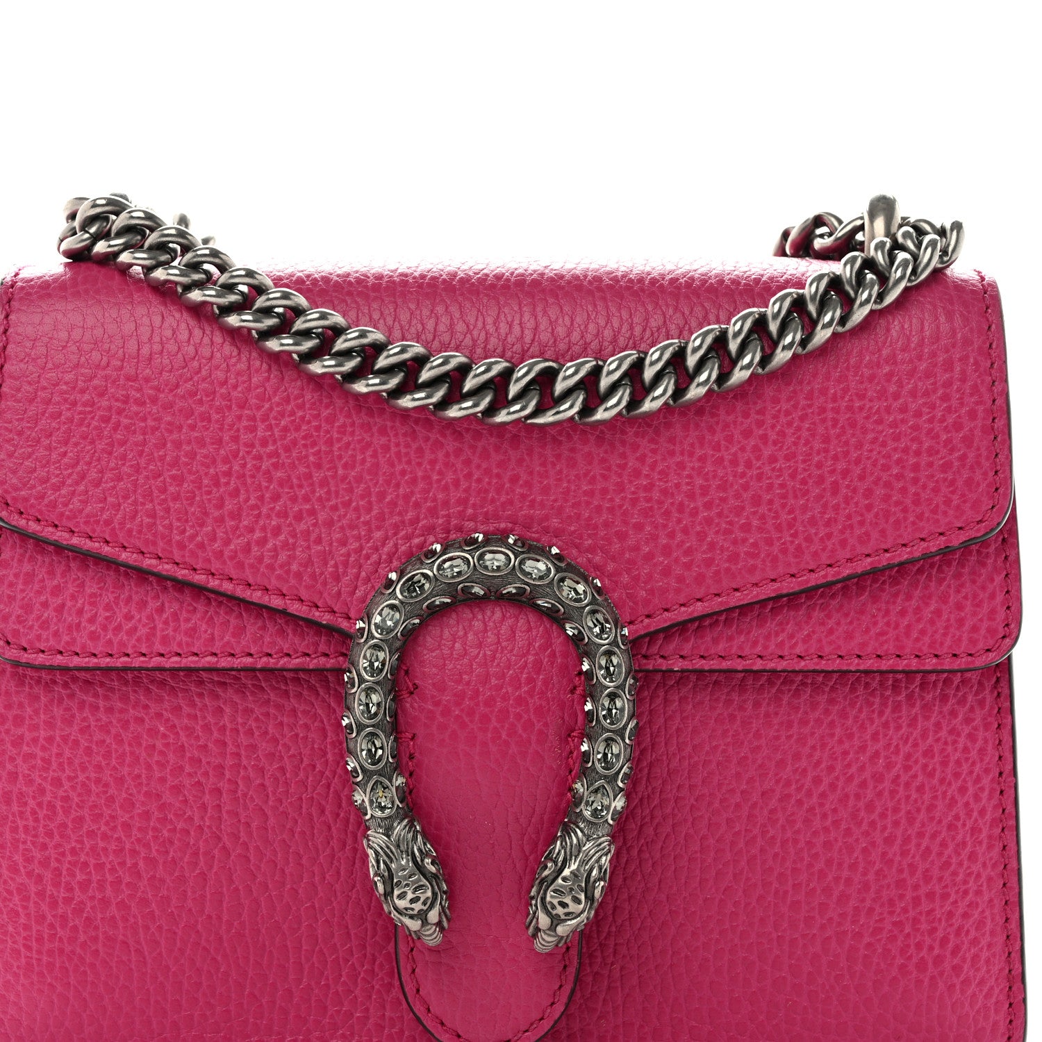 Gucci Calfskin Mini Dionysus Shoulder Bag Box Pink 9 of 14
