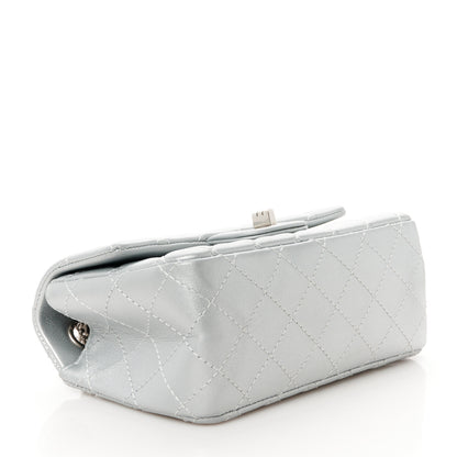 Chanel Metallic Grained Calfskin Quilted 2.55 Reissue Mini Flap Silver 4 of 10