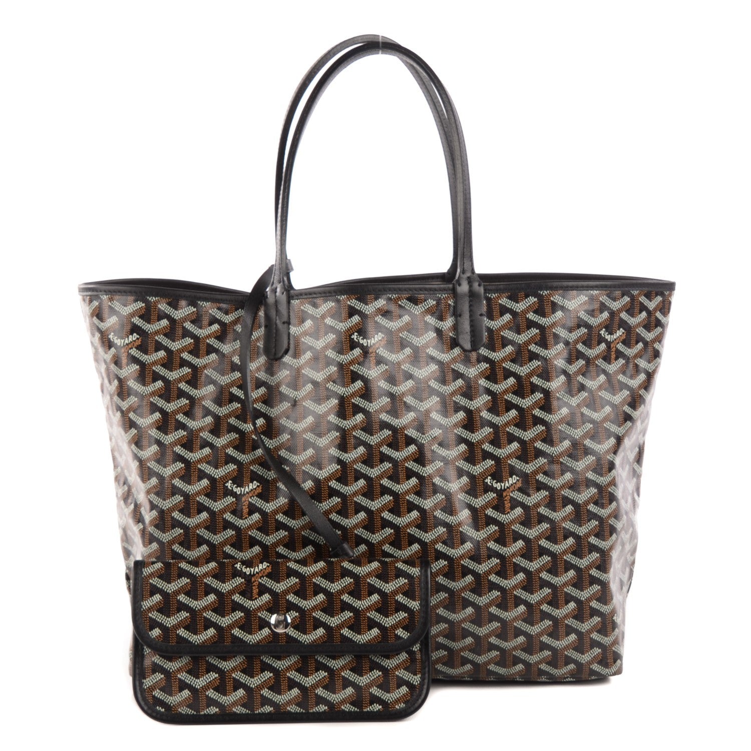 Goyard Goyardine Saint Louis PM Black 1 of 10