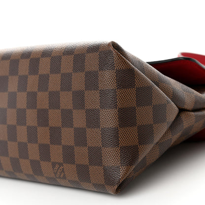 Louis Vuitton Damier Ebene Beaubourg MM Scarlet 9 of 11