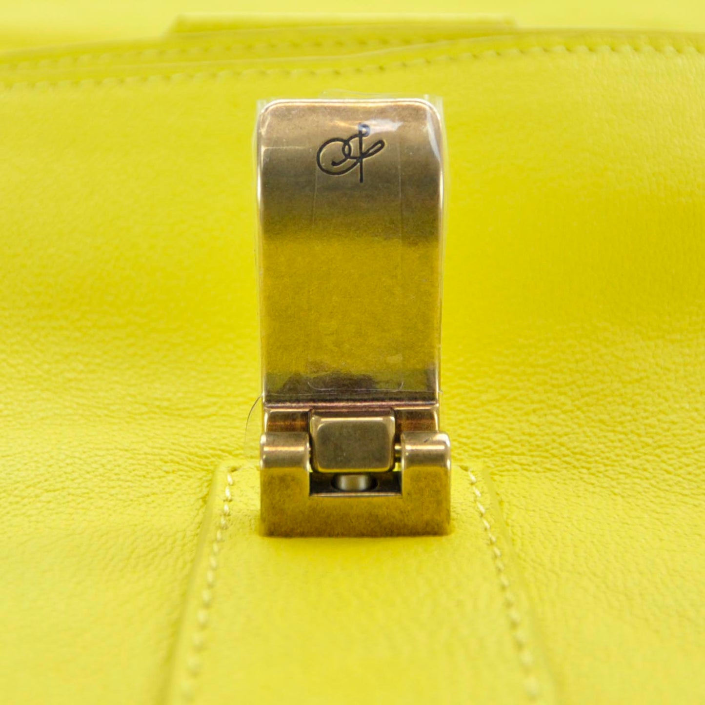 Leather PS1 Pochette Citron