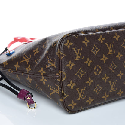 Louis Vuitton Monogram Totem Neo Neverfull MM Flamingo 6 of 10