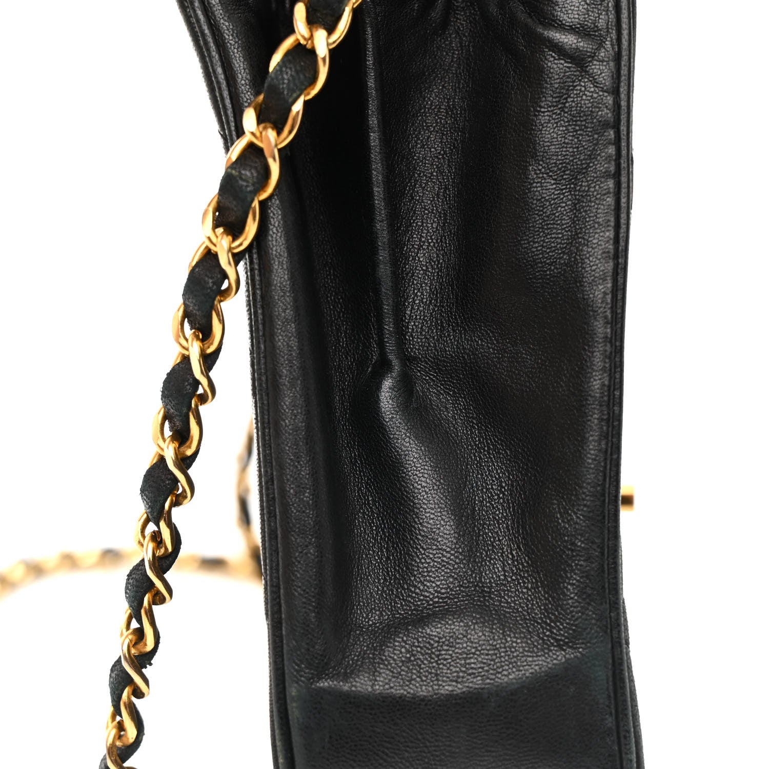 Chanel Lambskin Quilted Medium Single Flap Black 21 of 21