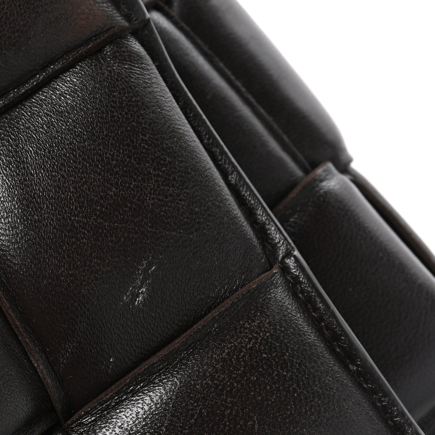 Lambskin Maxi Intreccio Padded Chain Cassette Crossbody Bag Fondant