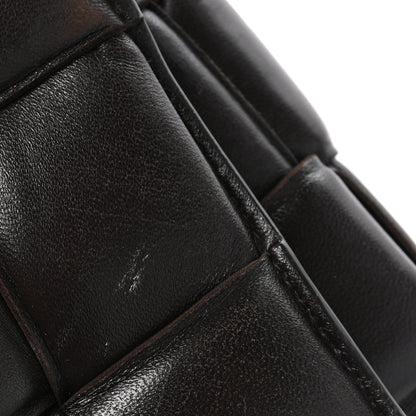 Bottega Veneta Lambskin Maxi Intreccio Padded Chain Cassette Crossbody Bag Fondant 10 of 10