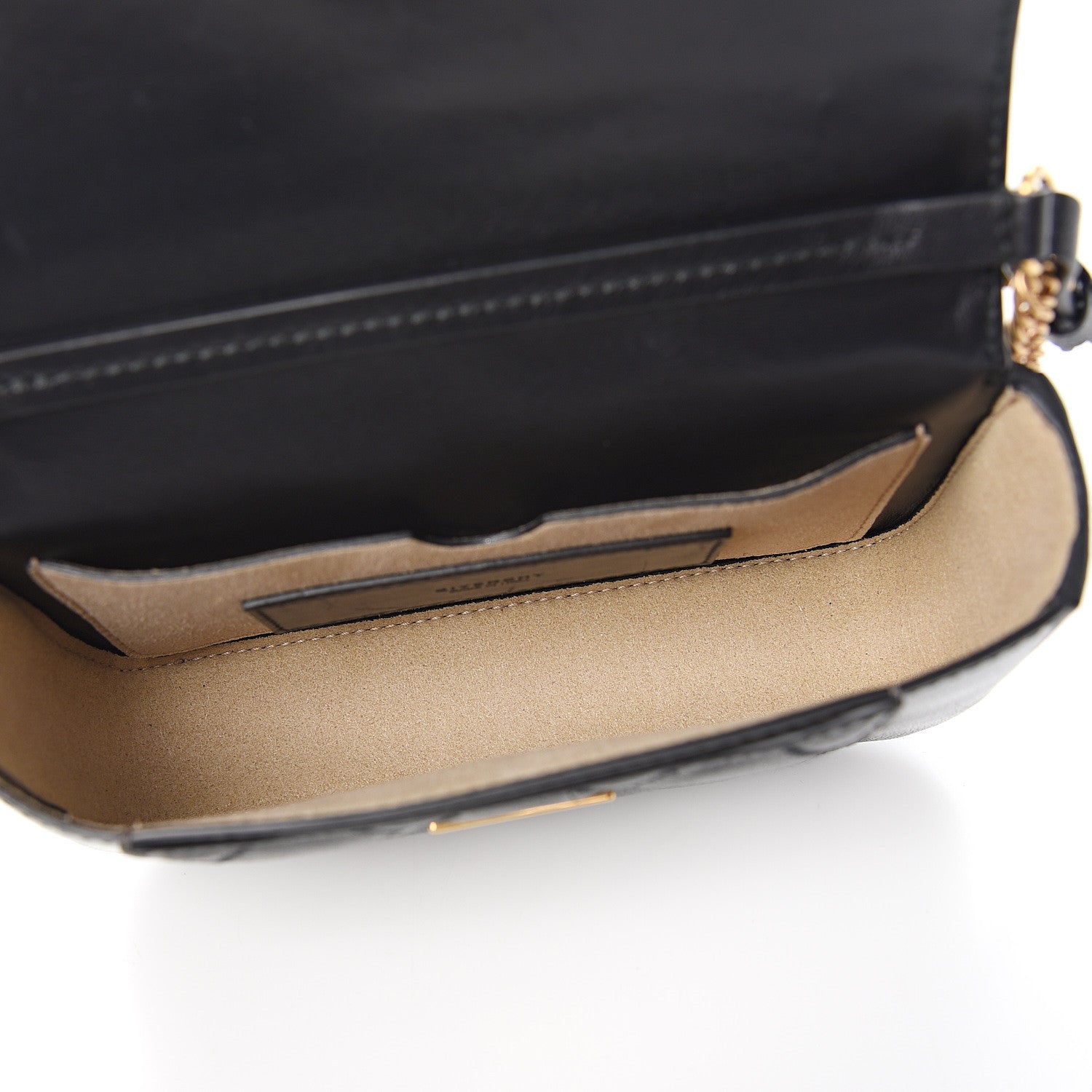 Givenchy Goatskin Quilted GV3 Mini Pocket Convertible Bag Black 4 of 9