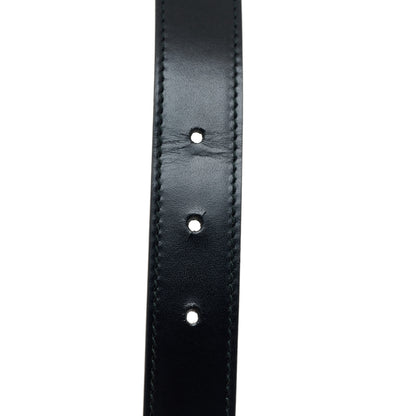 Gucci Calfskin Torchon Double G Chain 25mm Belt 90 36 Black 3 of 4