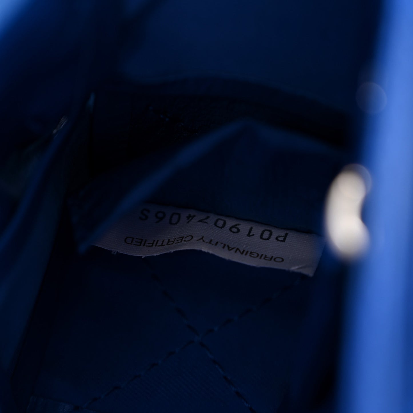 Paper Calfskin Maxi Intreccio Cassette Crossbody Bag Cobalt