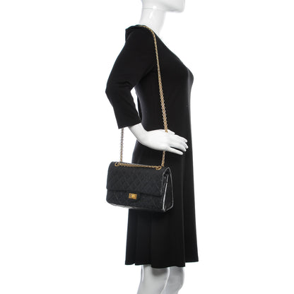 Chanel Aged Calfskin Quilted 2.55 Reissue 225 Flap Black 2 of 10