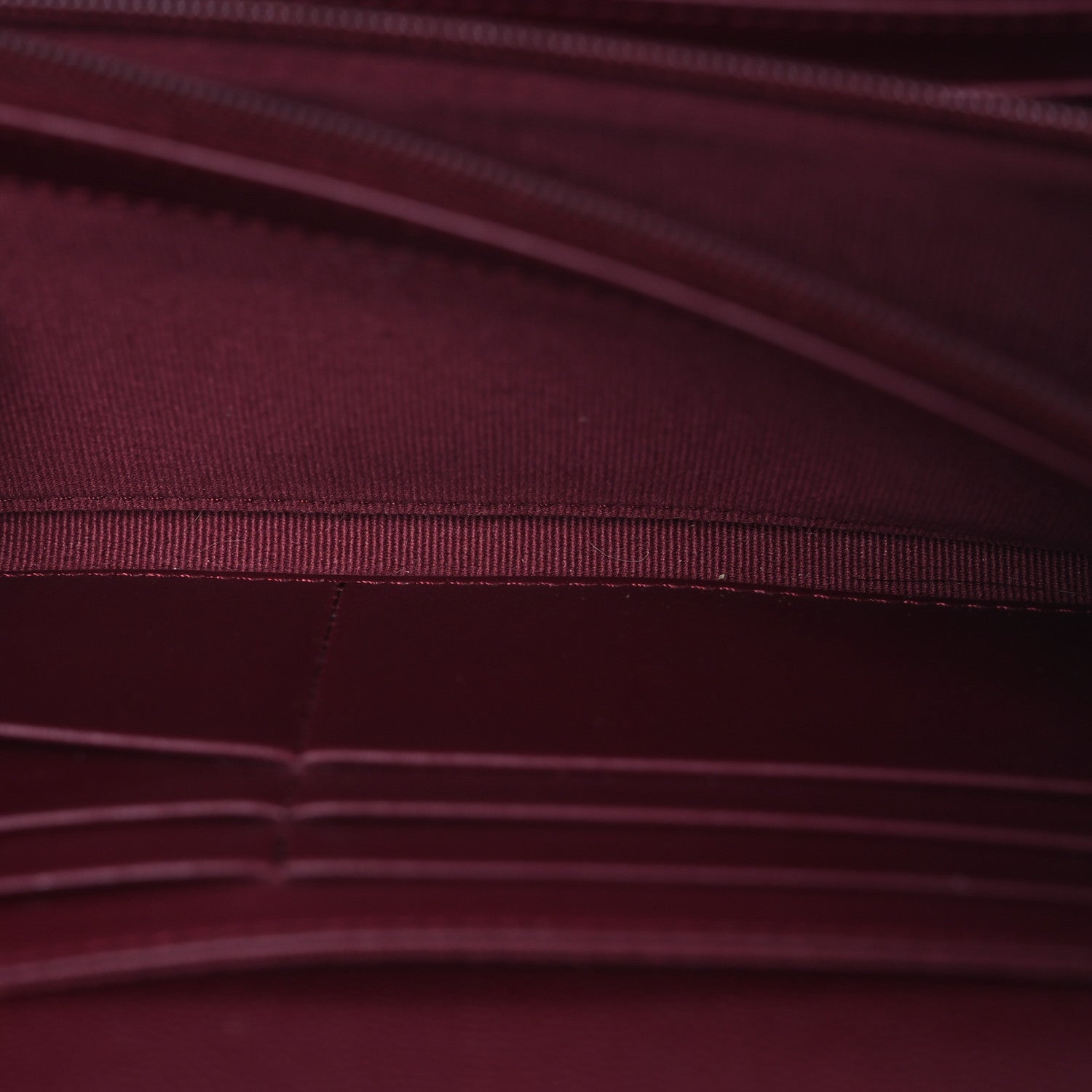 Chanel Caviar Quilted Large Gusset Flap Wallet Burgundy 5 of 17