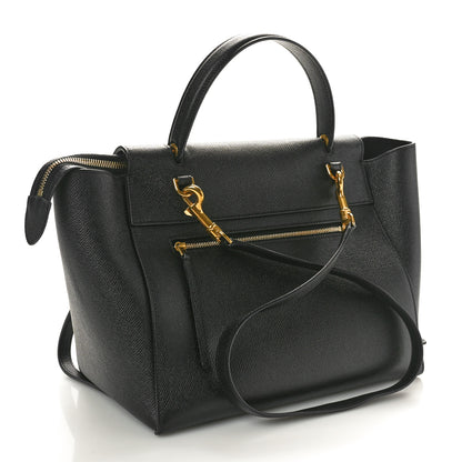 Celine Grained Calfskin Mini Belt Bag Black 2 of 9