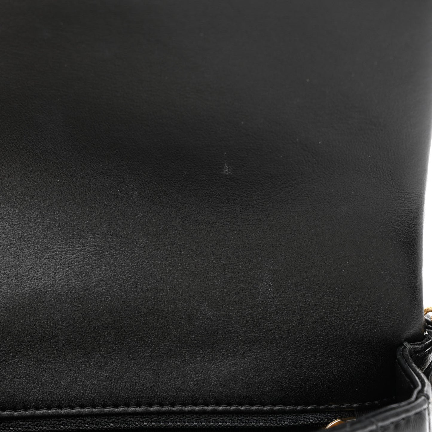 Lambskin Quilted CC Small Dynasty Flap Black