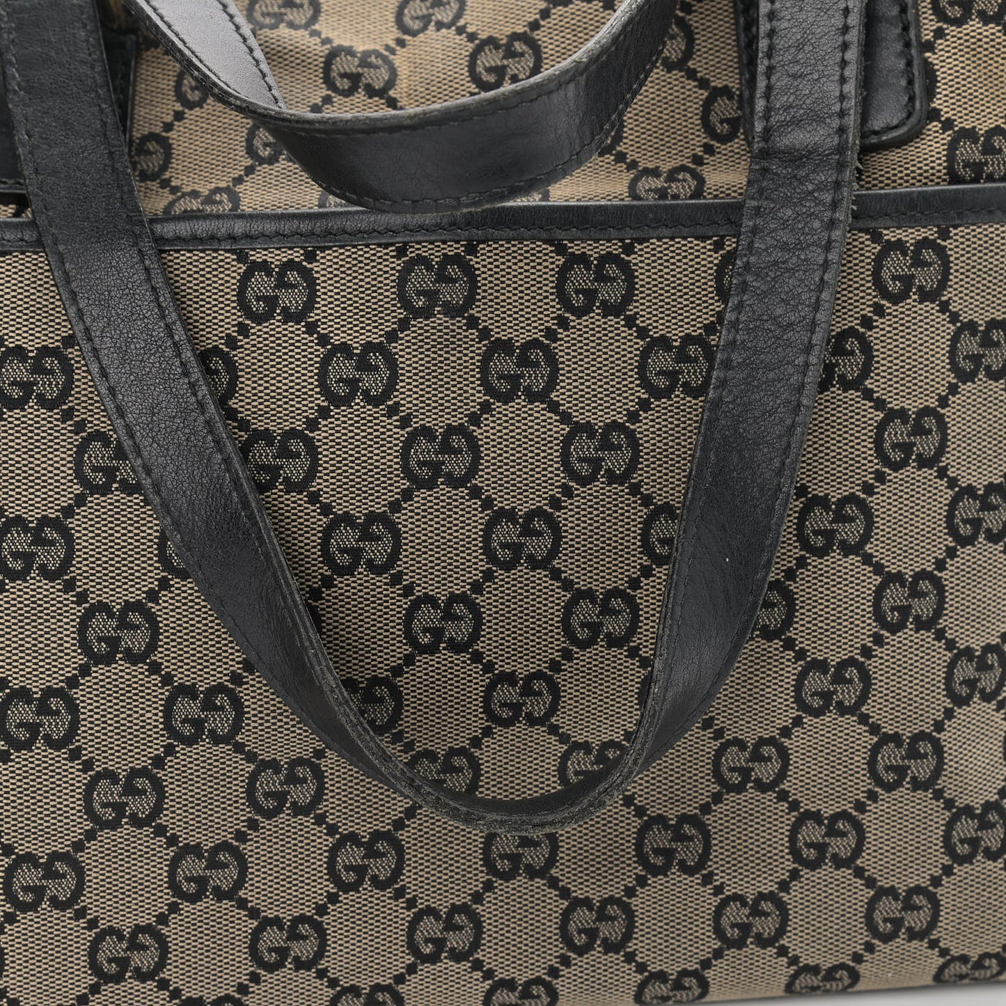 Monogram Tote Black