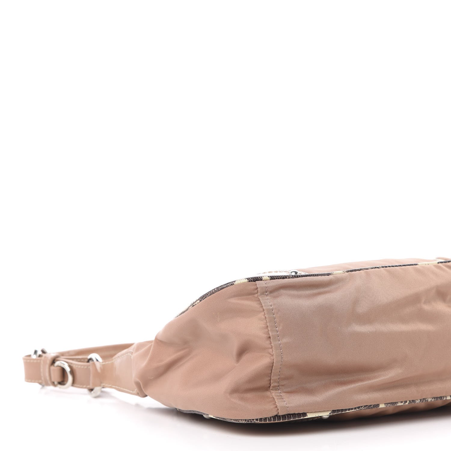 Prada Tessuto Nylon Vernice Hobo Cipria 6 of 10