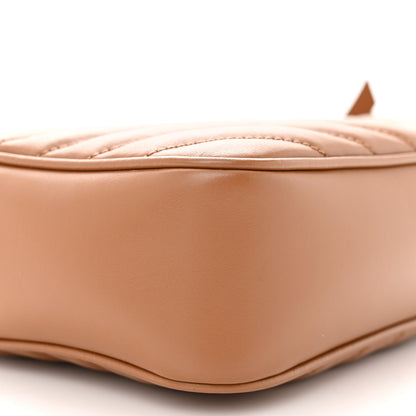 Saint Laurent Calfskin Matelasse Monogram Lou Camera Bag Cinnamon 9 of 13