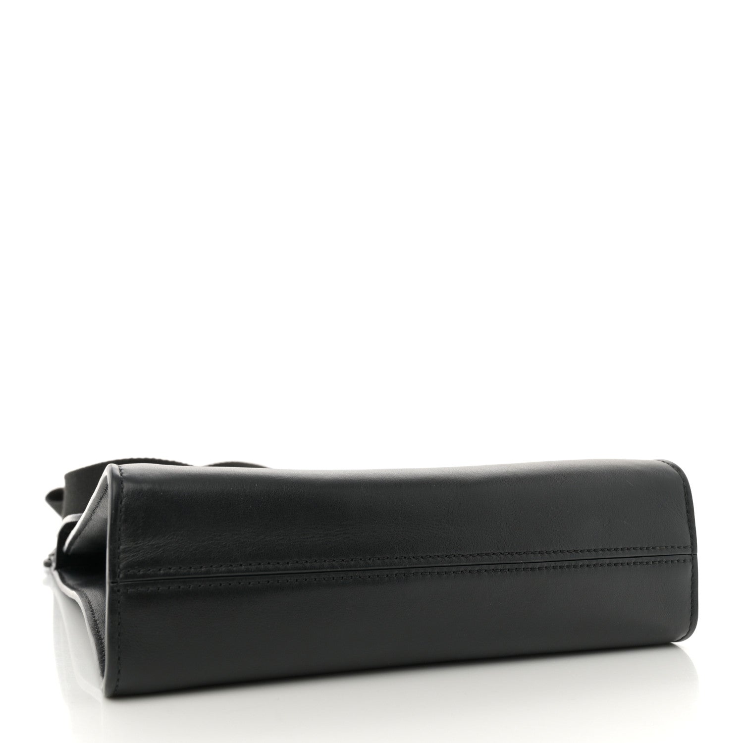 Mulberry Calfskin Crocodile Embossed Effect Antony Messenger Crossbody Black 4 of 9