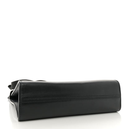 Mulberry Calfskin Crocodile Embossed Effect Antony Messenger Crossbody Black 4 of 9