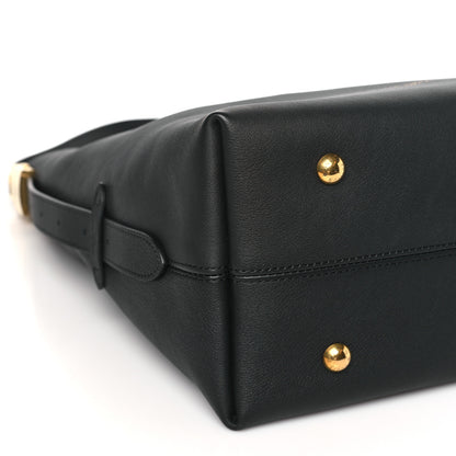 Louis Vuitton Grained Calfskin Low Key Hobo MM Black 8 of 10