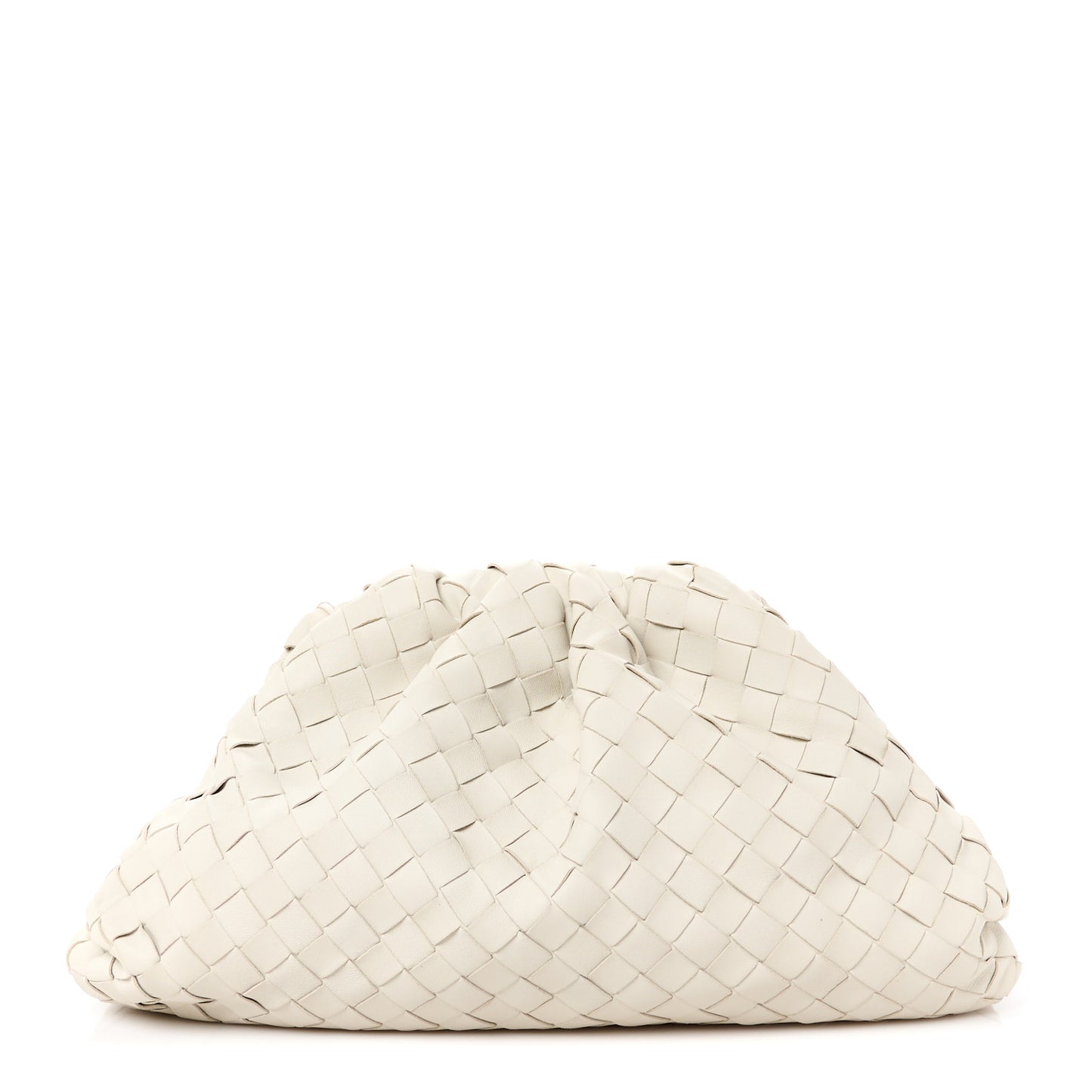 Nappa Maxi Intrecciato The Pouch Oversized Clutch Plaster