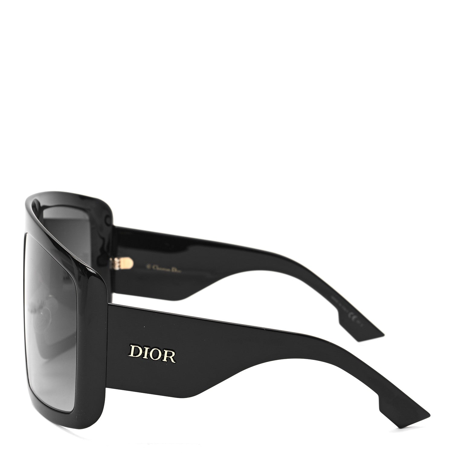 Christian Dior Acetate DiorSo Light 1 Shield Sunglasses Black 3 of 8