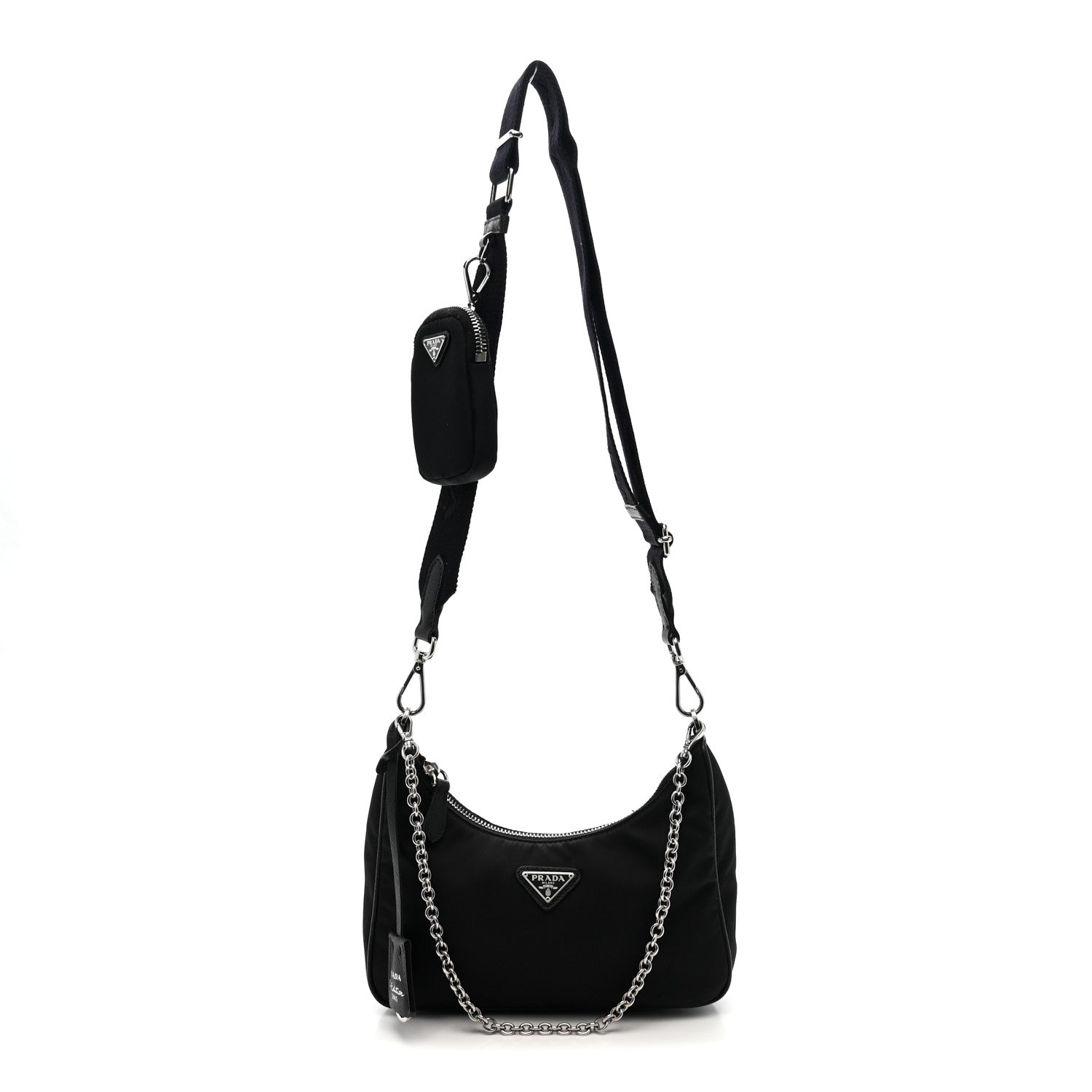 Prada Nylon Re-Edition 2005 Shoulder Bag Black 1 of 12