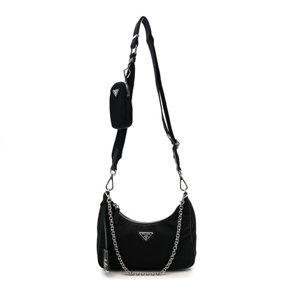 Prada Nylon Re-Edition 2005 Shoulder Bag Black 1 of 12