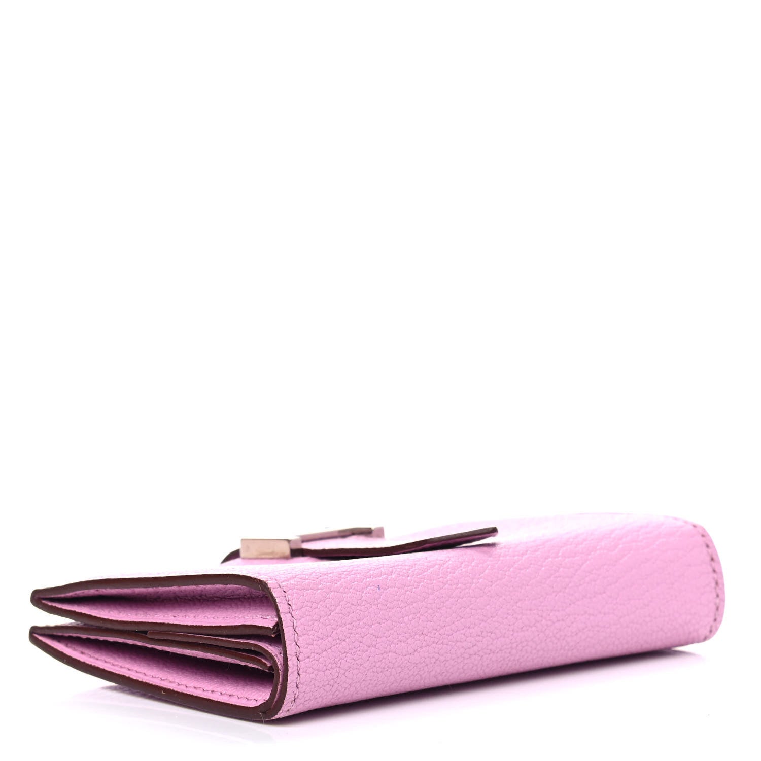 Hermes Chevre Mysore Mini Bearn Wallet Mauve Sylvestre 3 of 4